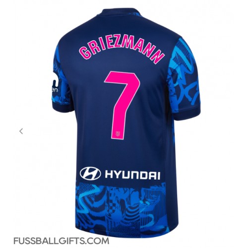 Atletico Madrid Antoine Griezmann #7 Fußballbekleidung 3rd trikot 2024-25 Kurzarm